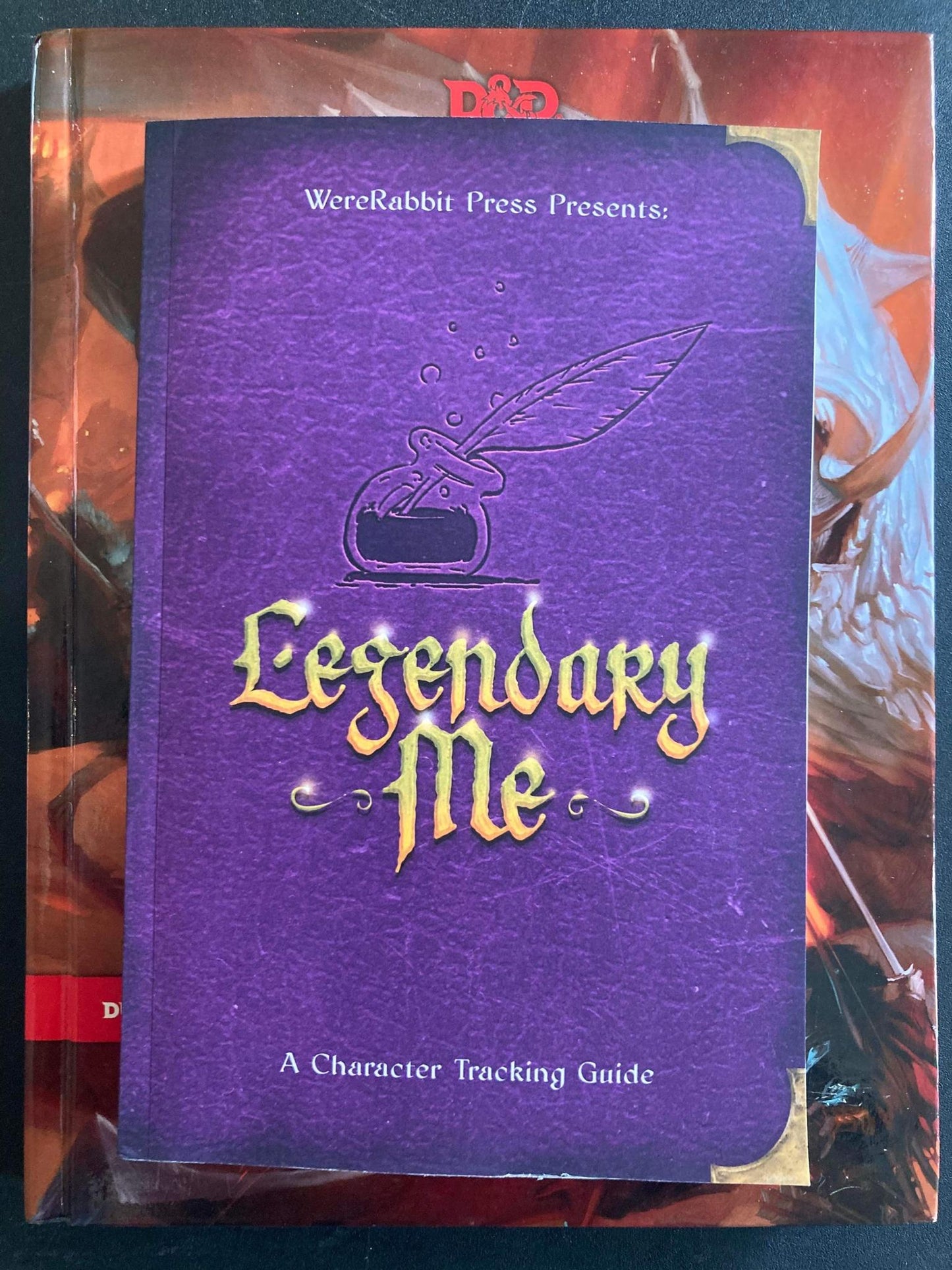 Legendary Me - A Complete Adventure Journal & Character Tracking Guide to Use with 5E RPGs