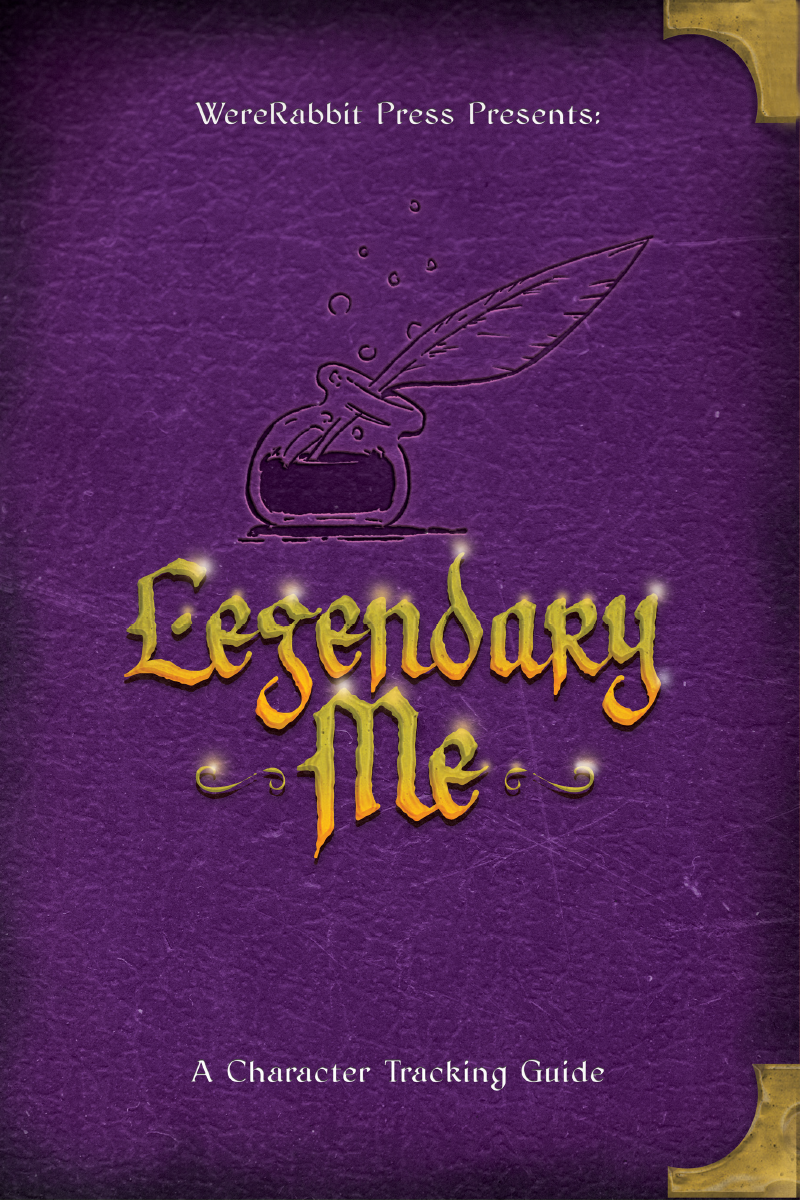 Legendary Me - A Complete Adventure Journal & Character Tracking Guide to Use with 5E RPGs