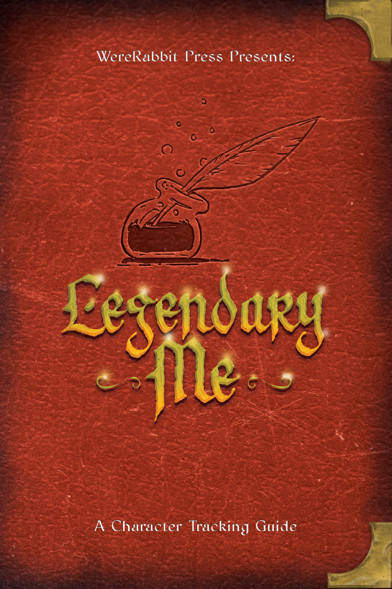 Legendary Me - A Complete Adventure Journal & Character Tracking Guide to Use with 5E RPGs