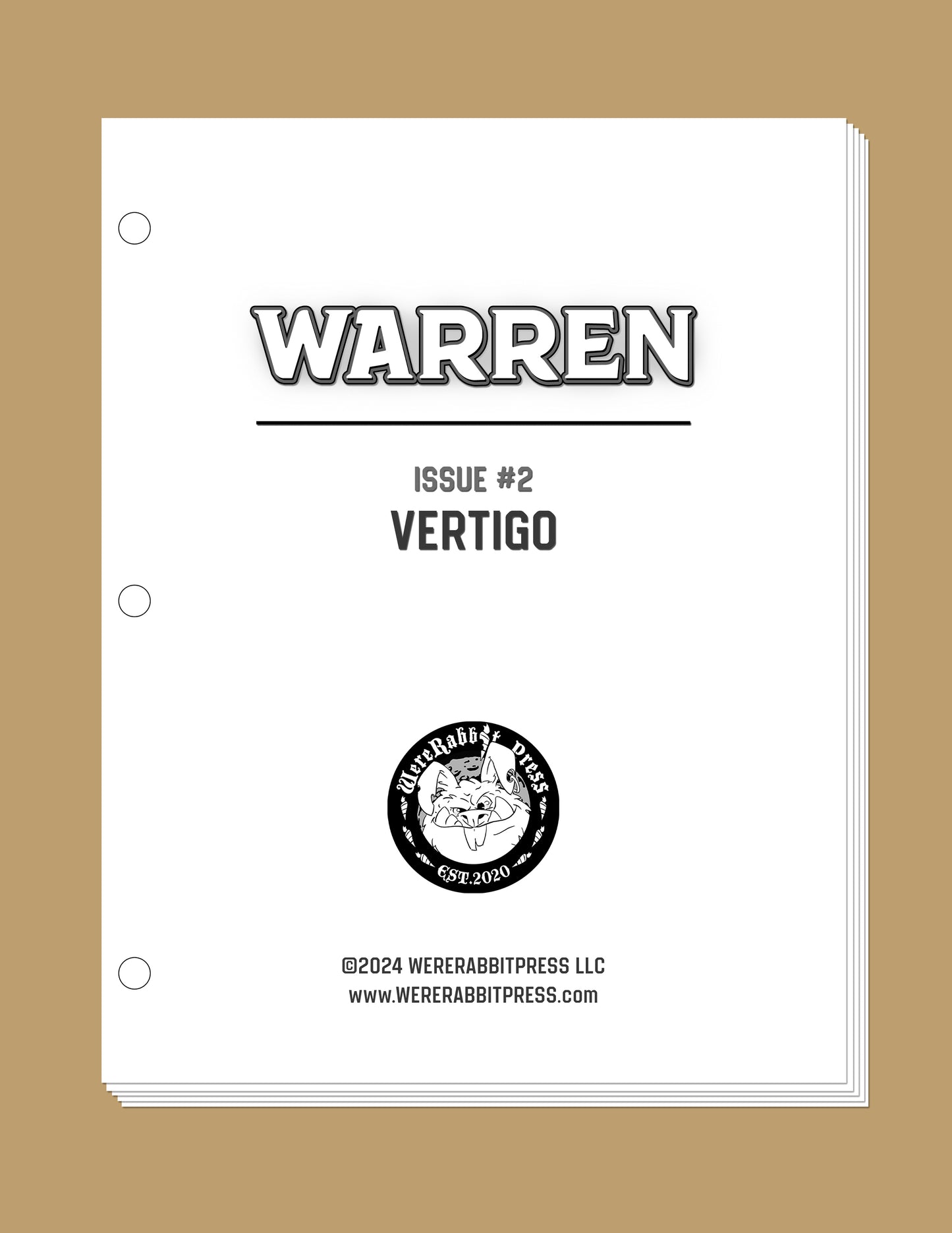 Warren Magazine #2 - Vertigo [June 2024]