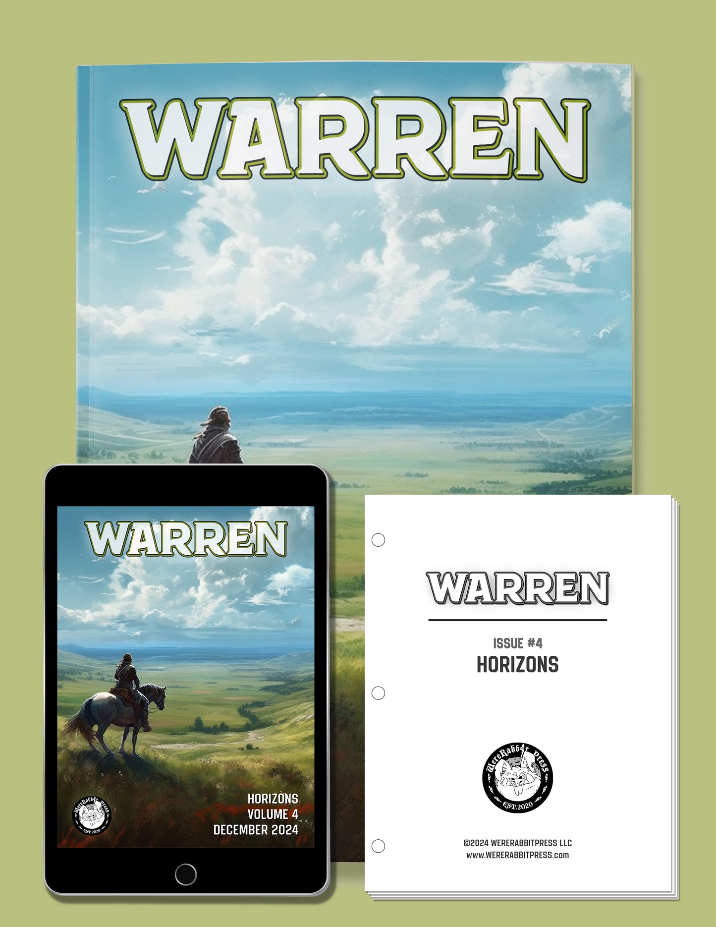 Warren Magazine #4 - Horizons [December 2024] - PREORDER